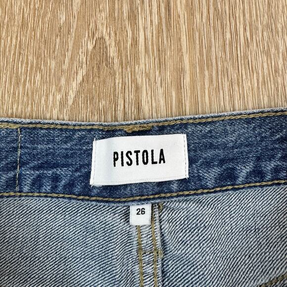 Pistola Presley High Rise Girlfriend Jeans- Size 26 - Picture 5 of 9